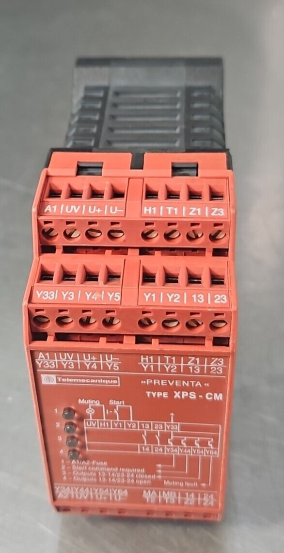 Telemecanique XPSCM1144P Preventa - XPS-CM Safety Relay                   loc4B9