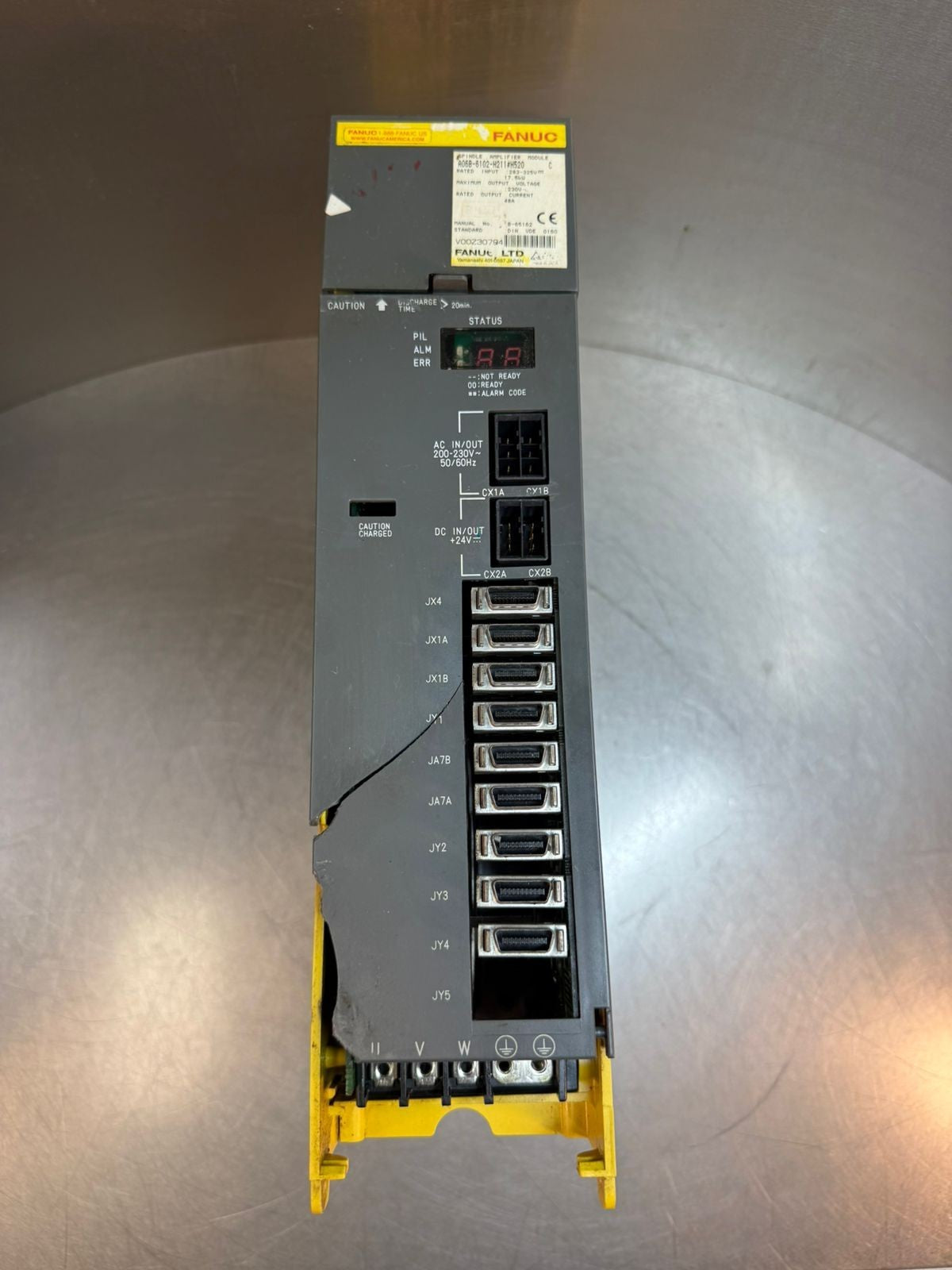 Fanuc A06B-6102-H211#H520 /C Spindle Amplifier Mod B-65162        (12.4.1)