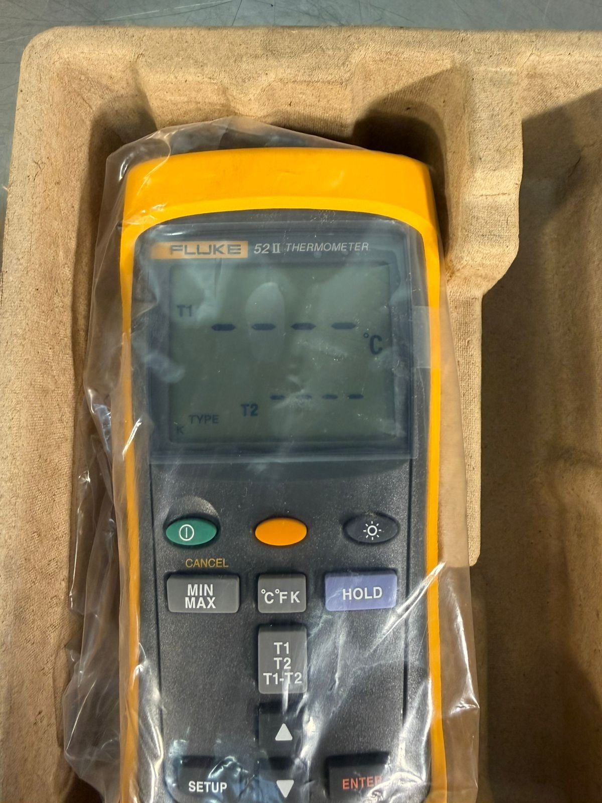 Fluke 52 II Dual Probe Digital Thermometer Meter                   (9.3.4)