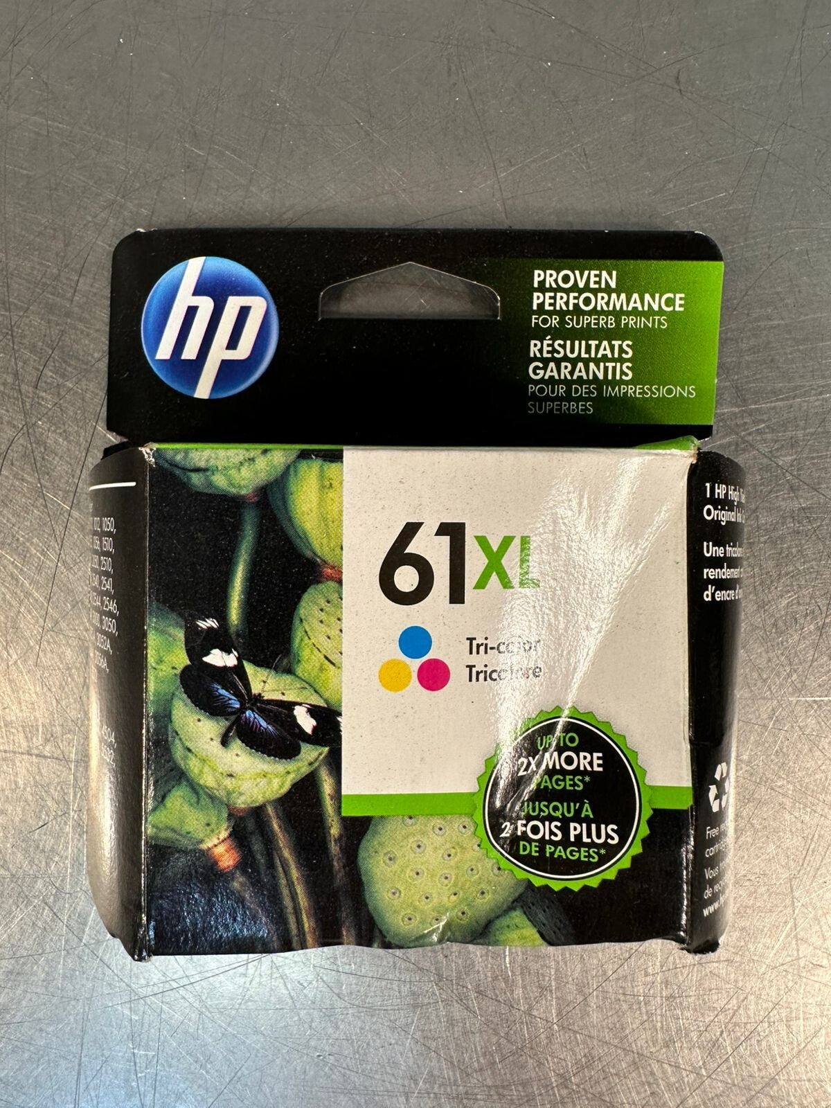Hp 61xl Genuine Tri-color High-yield Ink CH564WN 140 NEW (5.4.1)