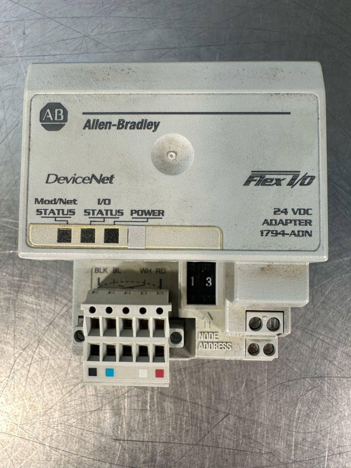 Allen Bradley 1794-ADN /B Flex I/O DeviceNet 1794ADN /B             (5.3.5)