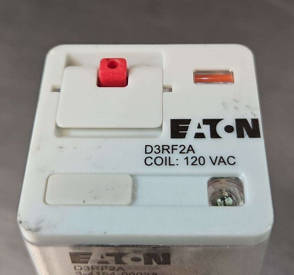 Eaton D3RF2A Relay Coil 120VAC with 51X120 Base                         (BIN413)