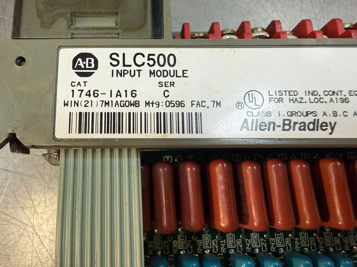 Allen-Bradley 1746-IA16 /C SLC 500 Input Module                    (4.4.4)