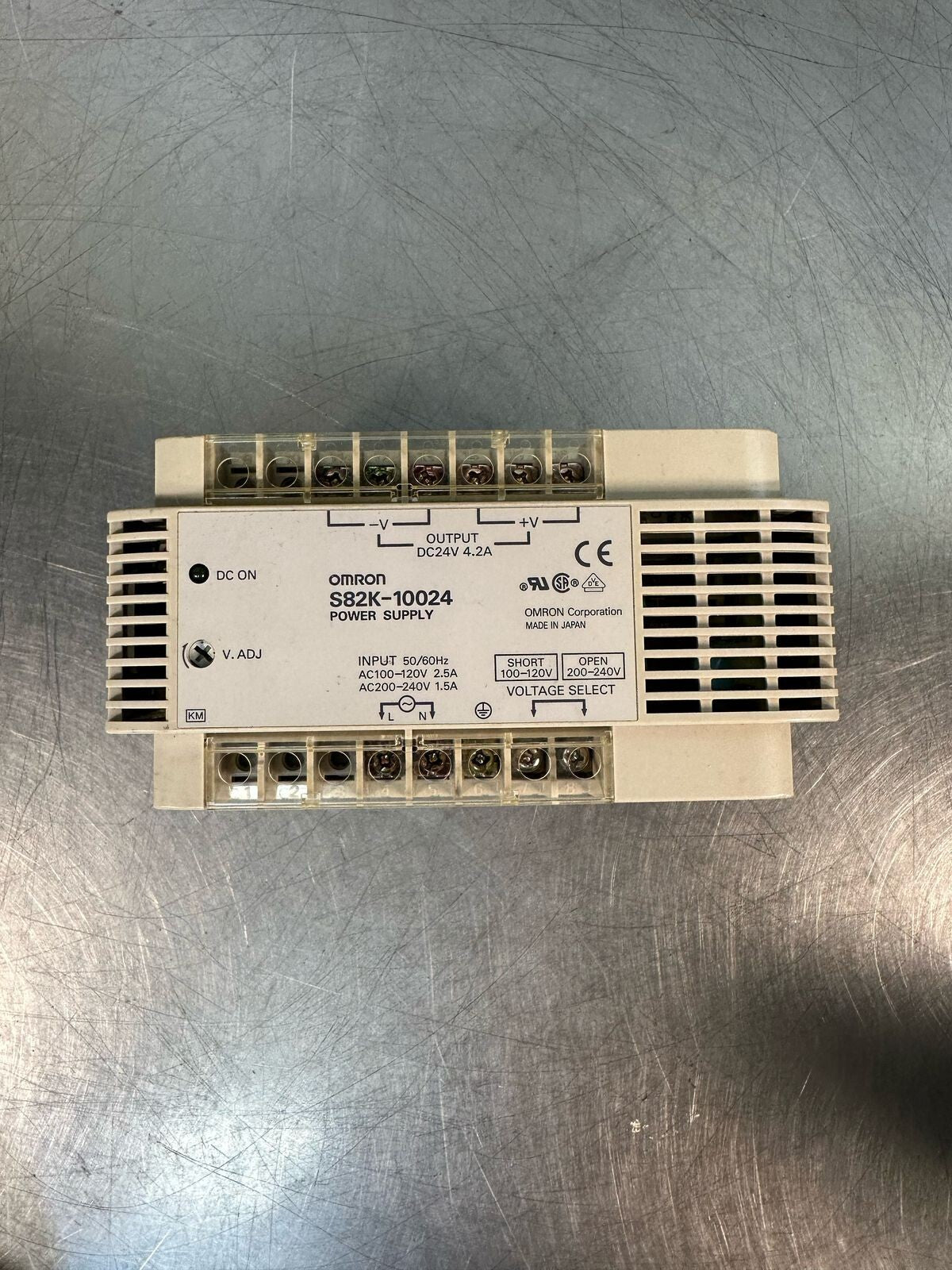 Omron S82K-10024 Power Supply S82K10024                             (7.2.2)