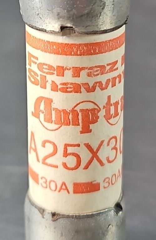 Ferraz Shawmut A25X30-1 fuse Amp-Trap 30A 300VAC                         loc4E10