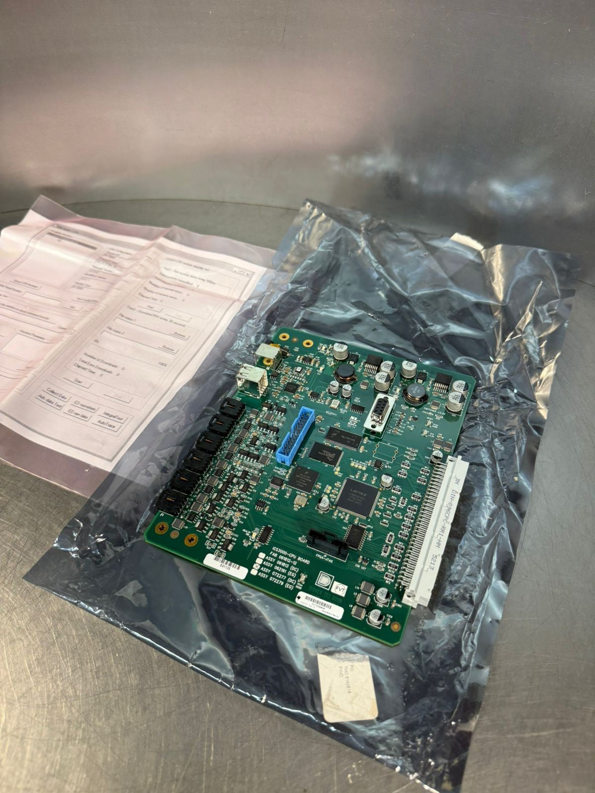 Dionex ICS-3000 CPU Board 072277 Dc                                (4.5.3)