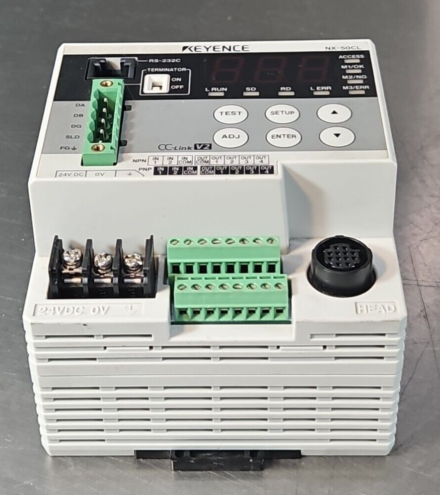 Keyence NX-50CL Network Controller, 24VDC                                loc4B10