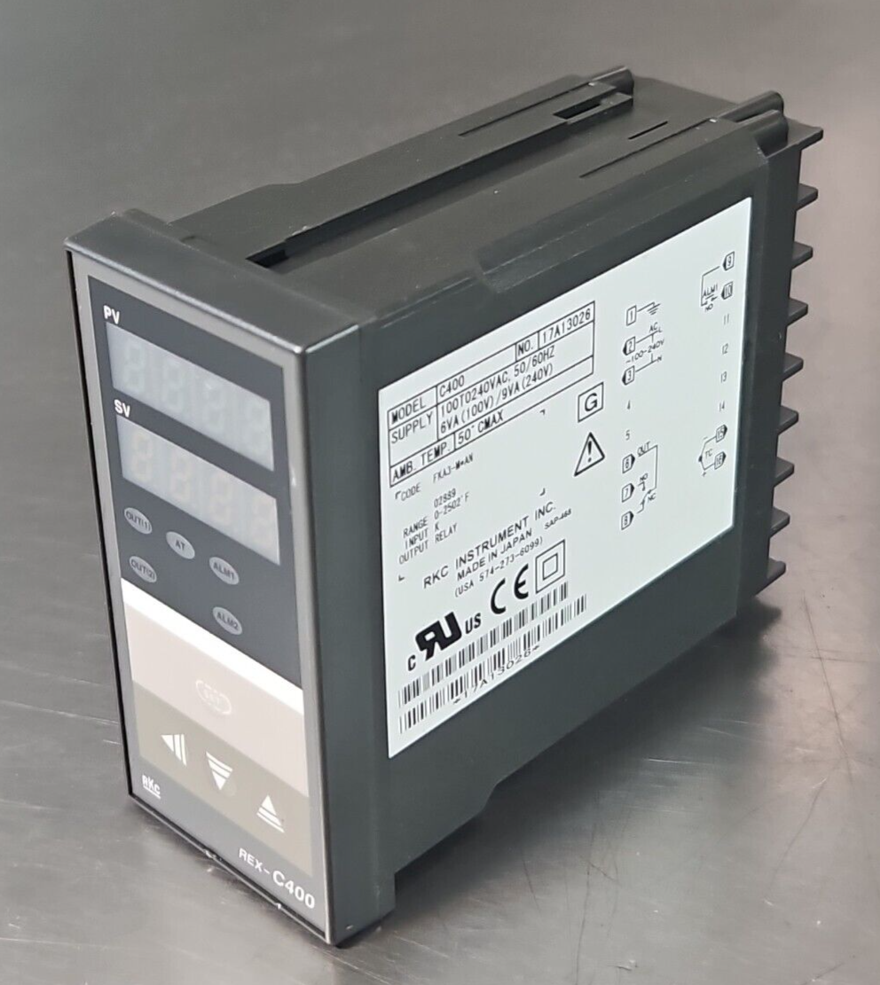 RKC  REX-C400 temperature controller                                  (BIN642)