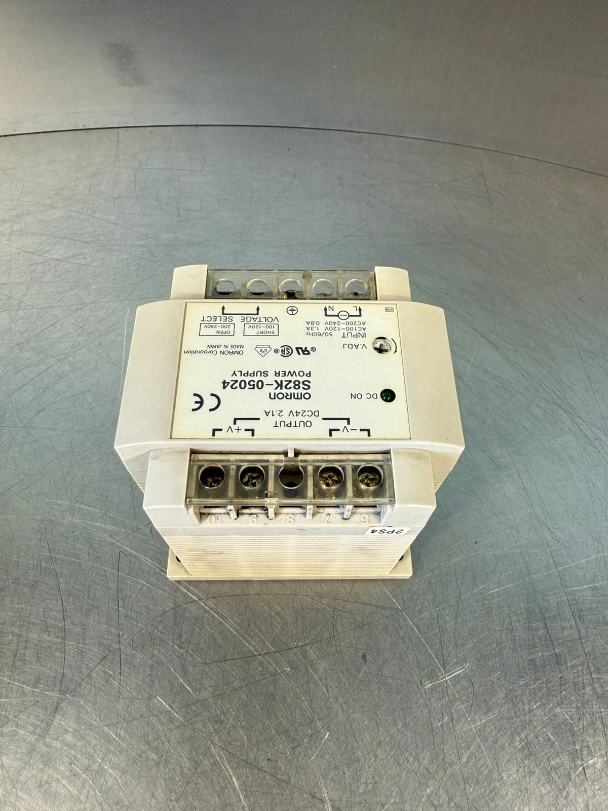 Omron S82K-05024 Power Supply out. DC24V 2.1A Inp.50/60Hz          (3.2.4)