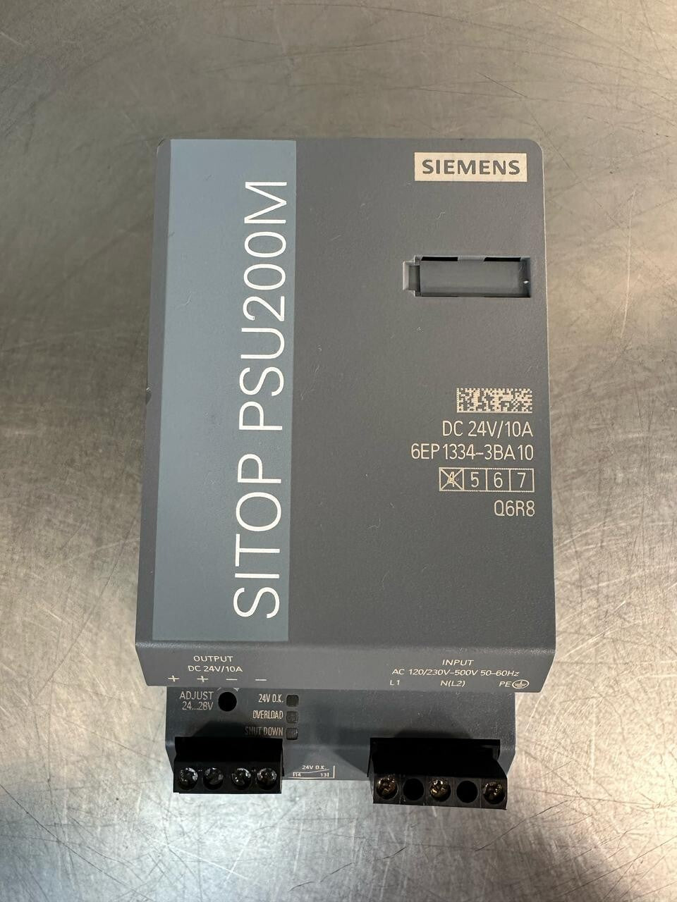 Surplus Siemens 6EP1334-3BA10 SITOP PSU200M Power Supply 10A 24V (6.2.2)