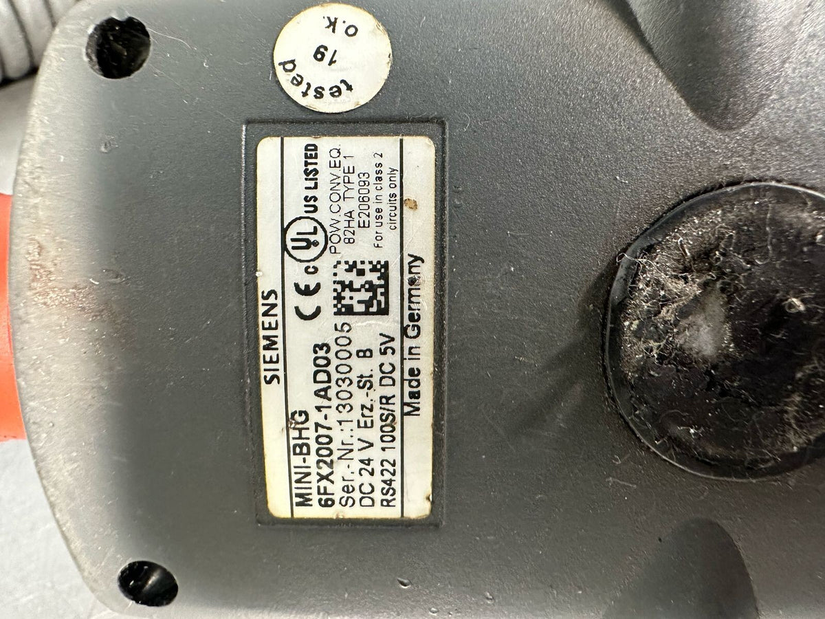 Siemens 6FX2007-1AD03 MINI-BHG DC                (4.5.5)
