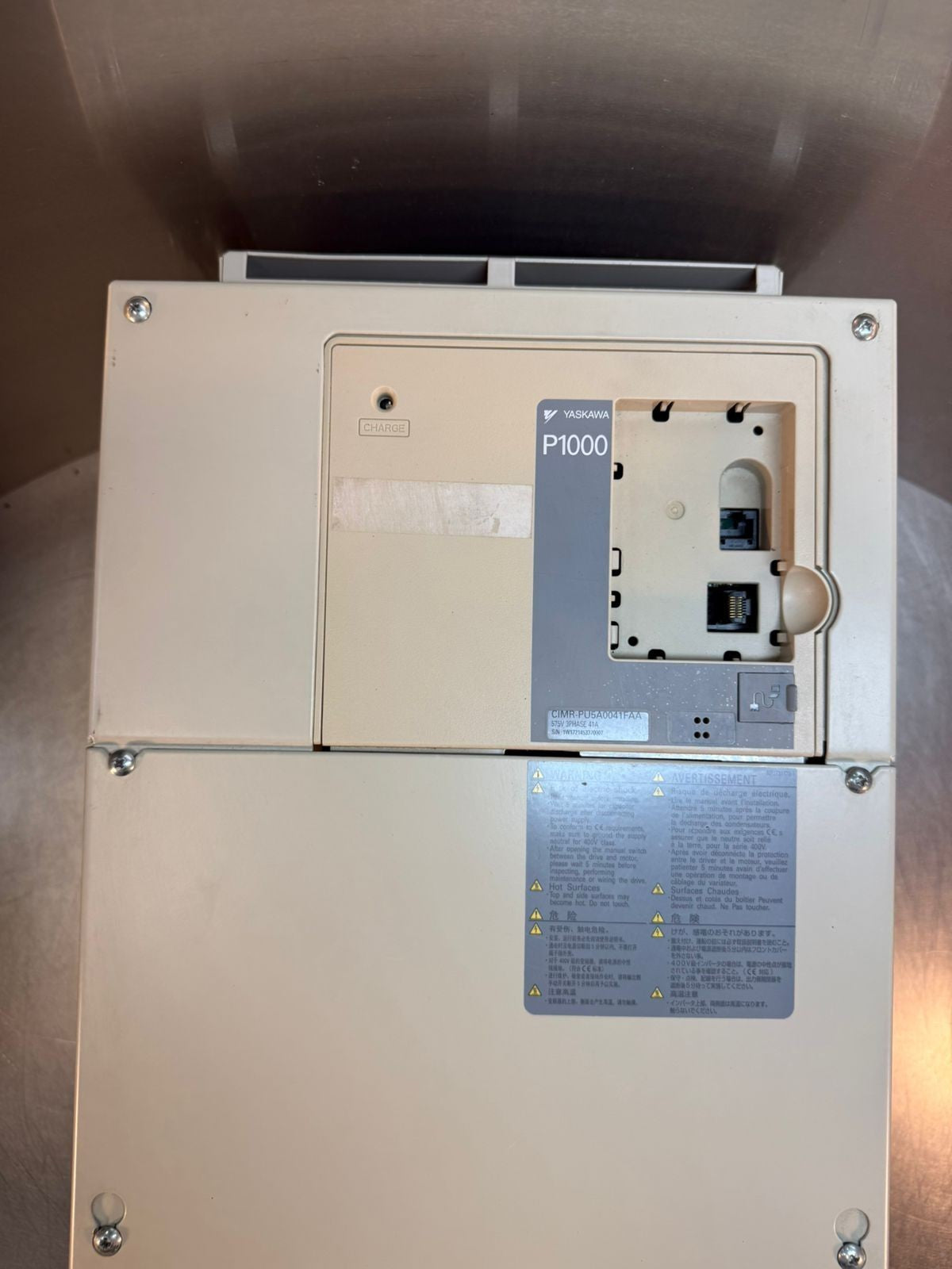 Yaskawa CIMRPU5A0041FAA Rev E 600V P1000                     (4.6.4)