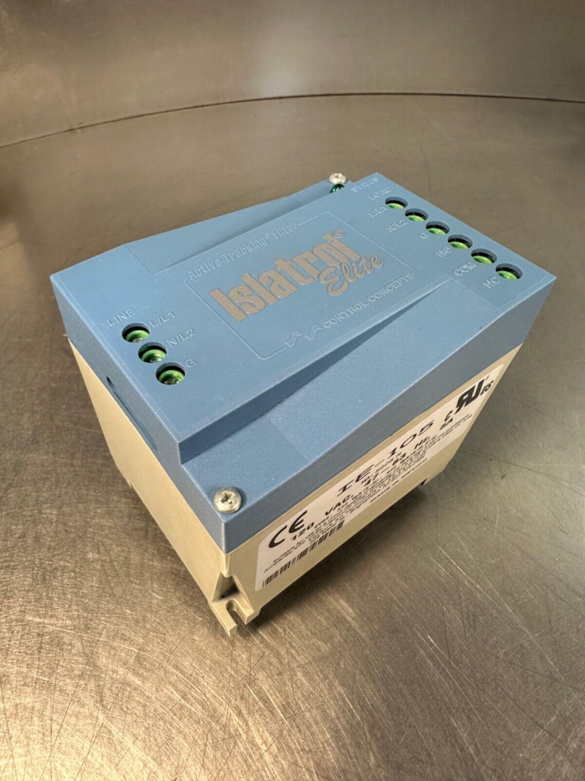 Control Concepts Islatrol Elite IE-105 120VAC Active Track. Filter (4c-39)