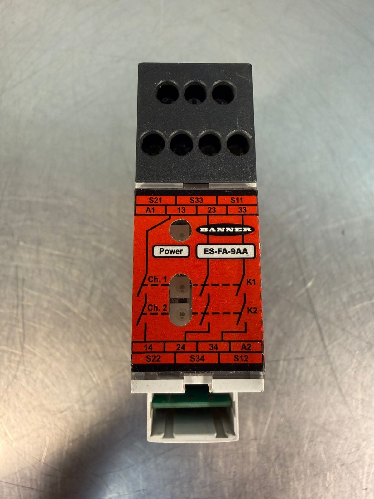 Banner ES-FA-9AA Safety Relay                (4.1.3)