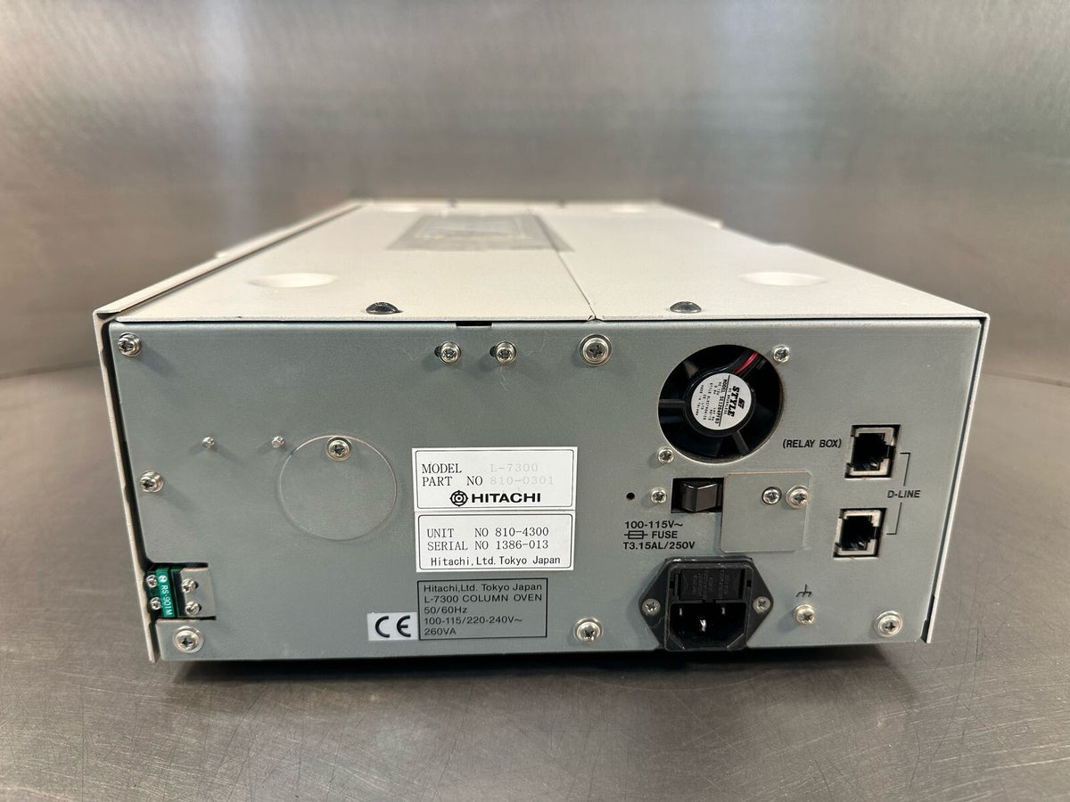 Hitachi Transgenomic L-7300 HPLC Column Oven 810-0301 (10.5.1)