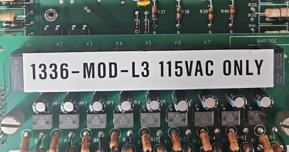 Allen Bradley 1336 - MOD - L3 / 120659 Bulletin 1336                     loc3B26