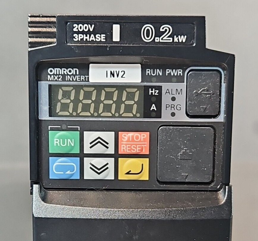 Omron 3G3MX2-A2002-V1 Motor Drive Multi-Function Compact Inverter (BIN4.4.5)