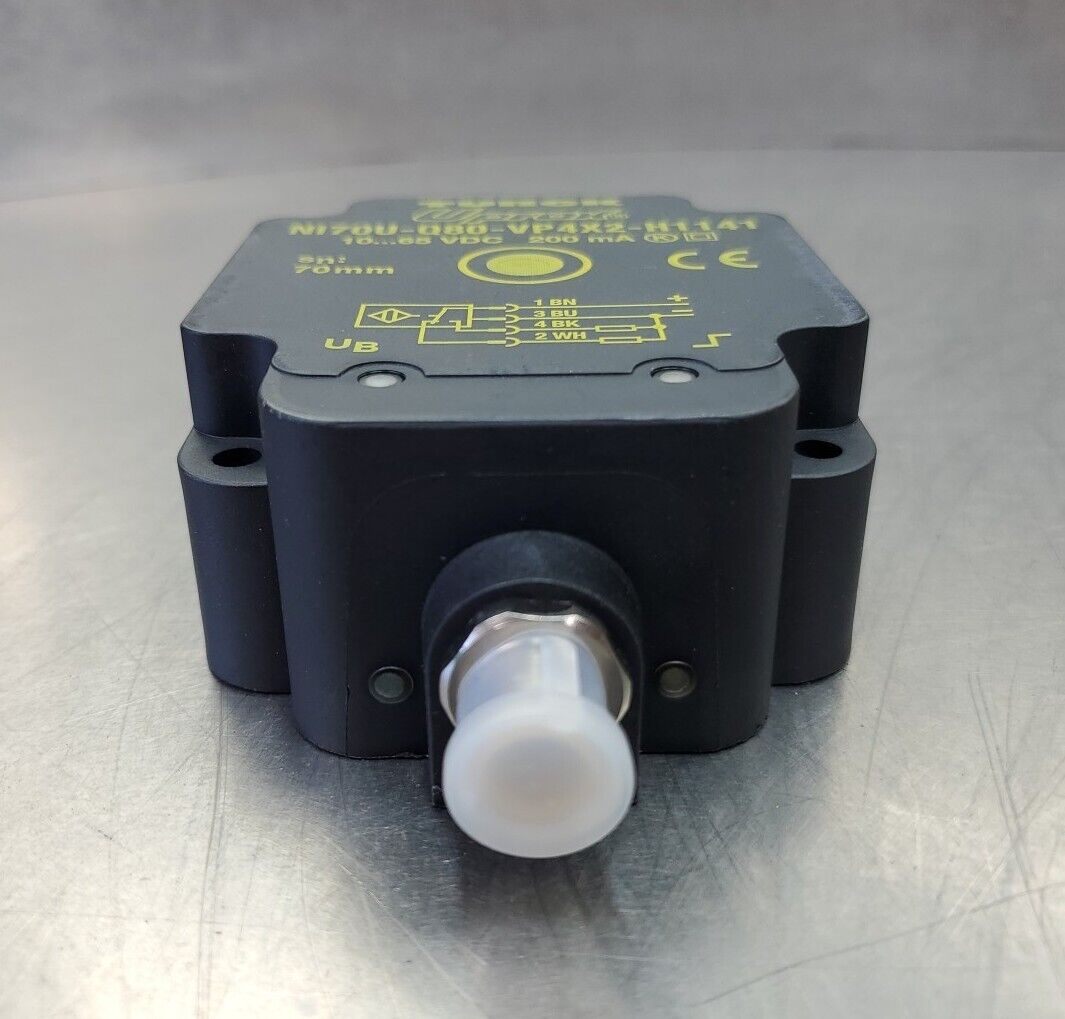 Turck Uprox Ni70U-Q80-VP4X2-H1141 Inductive Rectangular Sensor.            5E-19
