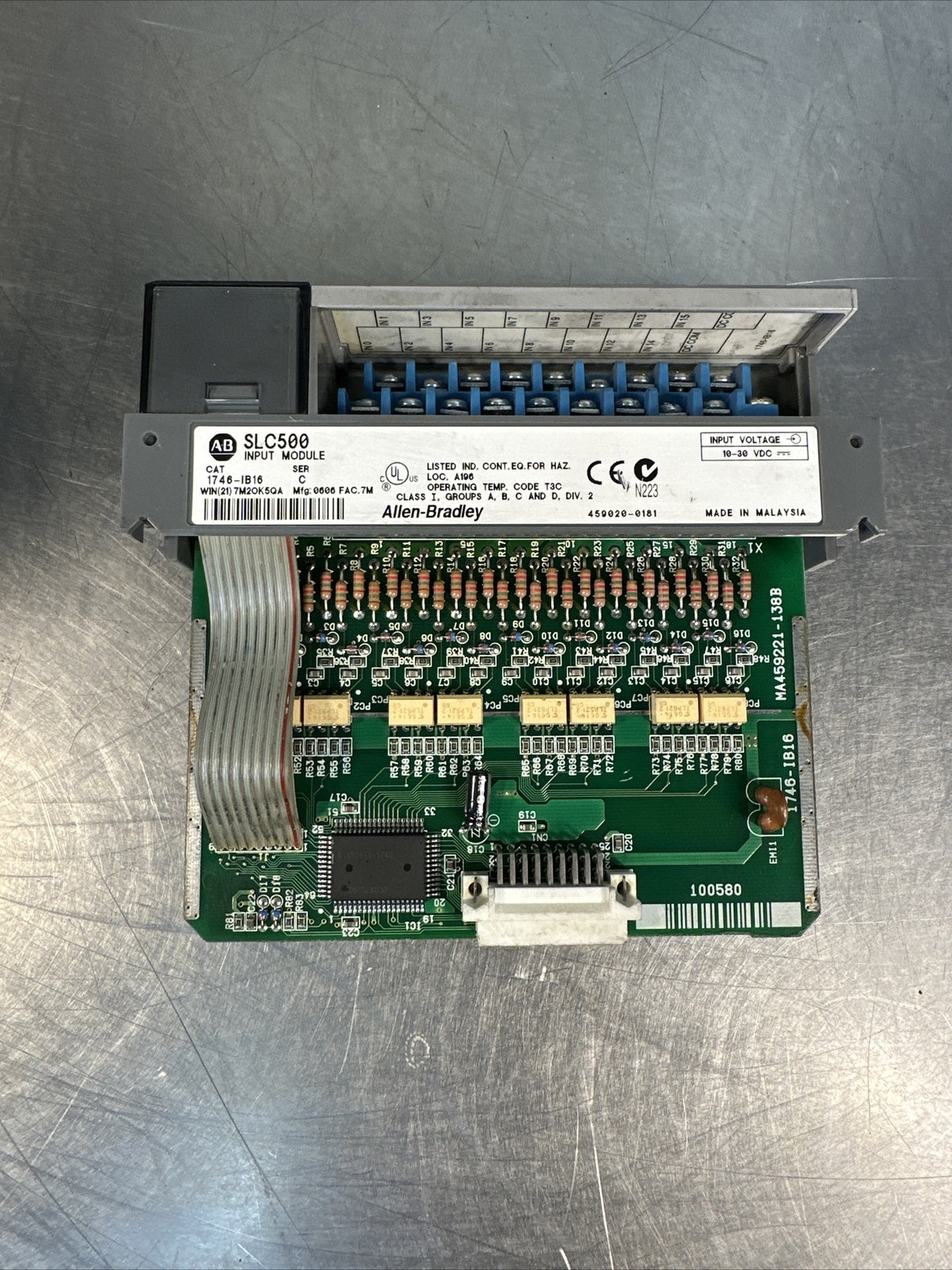 Allen Bradley 1746-IB16 DC Sink 16  SLC 500 PLC (BIN-3.4.4)