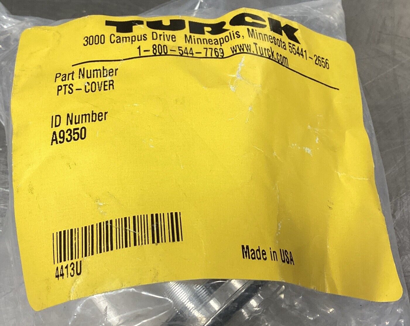 TURCK  PTS-COVER  A9350   Clear        5D-27