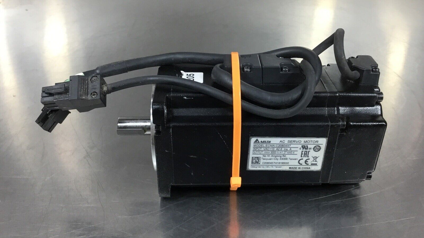 DELTA GROUP ELECTRONICS  ECMA-C20804S7  AC Servo Motor In: 110 VAC      1D-03