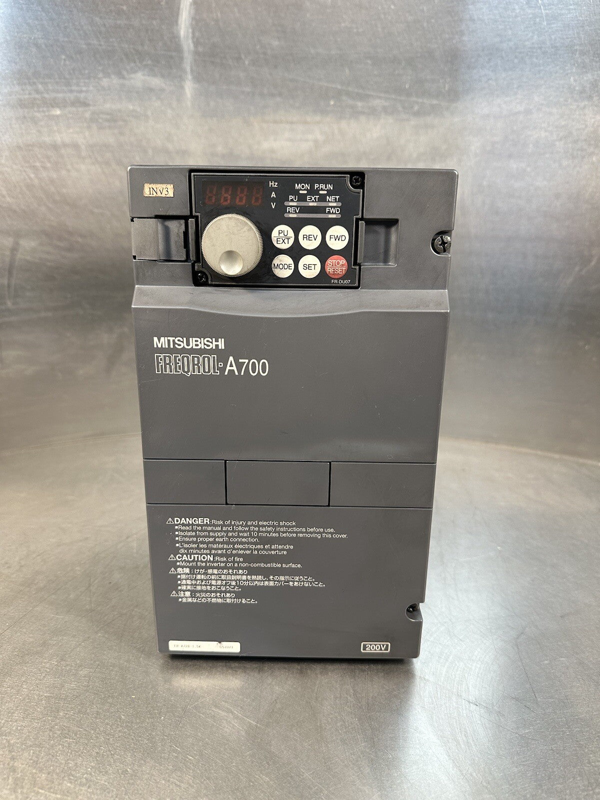 MITSUBISHI FR-A720-1.5K (BIN-2.4.5)