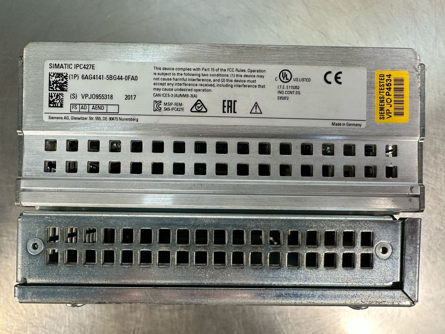 Siemens Simatic Microbox PC 6AG4141-5BG44-0FA0                           (6.4.1)