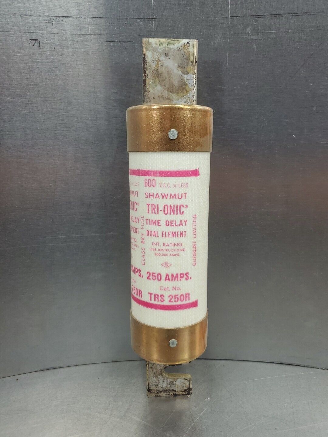 Shawmut TRI-ONIC TRS 250R Fuse, 250 Amp, 600 V.                            4B-42