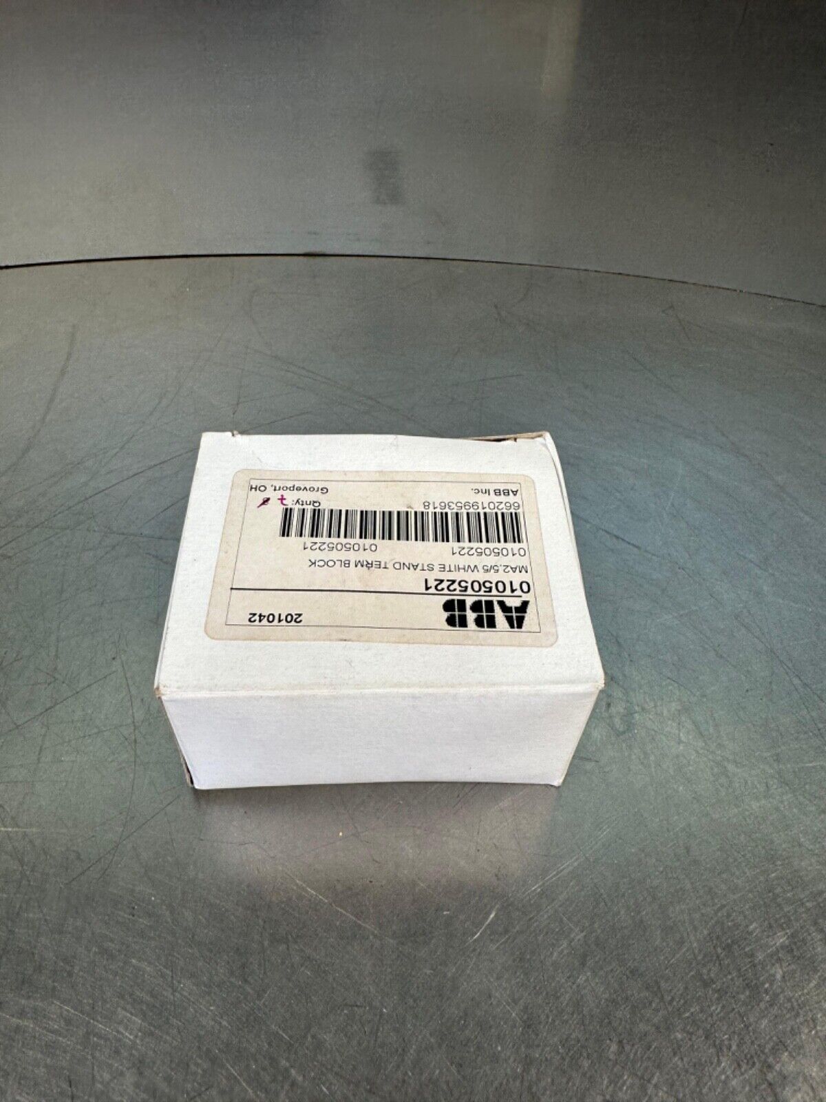 Abb Entrelec MA2.5/5 010505221 662019953618  Peach Wire Terminal(4c-37)