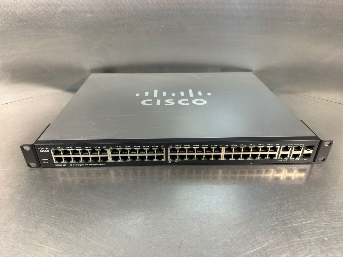 Cisco SG300-52P 52-Port Gigabit Managed Switch                    (11.5.4)