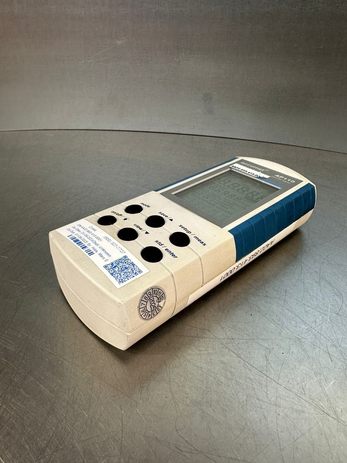 Accumet Ap110 Portable Ph/Orp Meter                    (4.3.4)