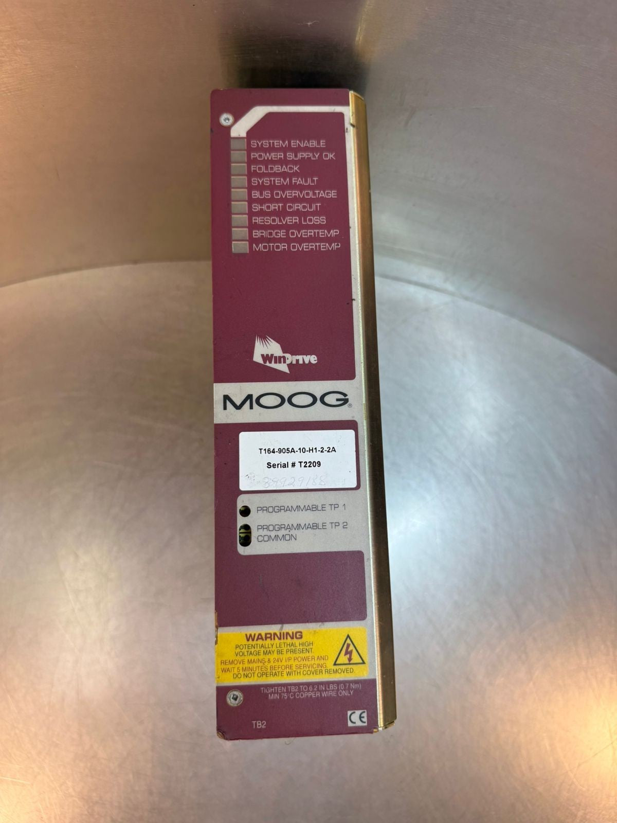 Moog T164-905A-10-H1-2-2A Servo Drive                              (7.5.1)