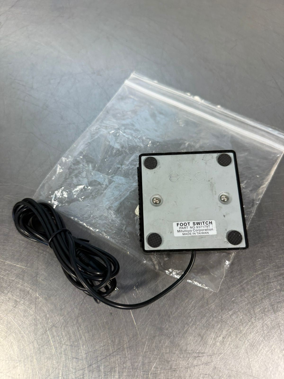 Mitutoyo 937179T Foot Pedal Switch                                 (2.1.5)