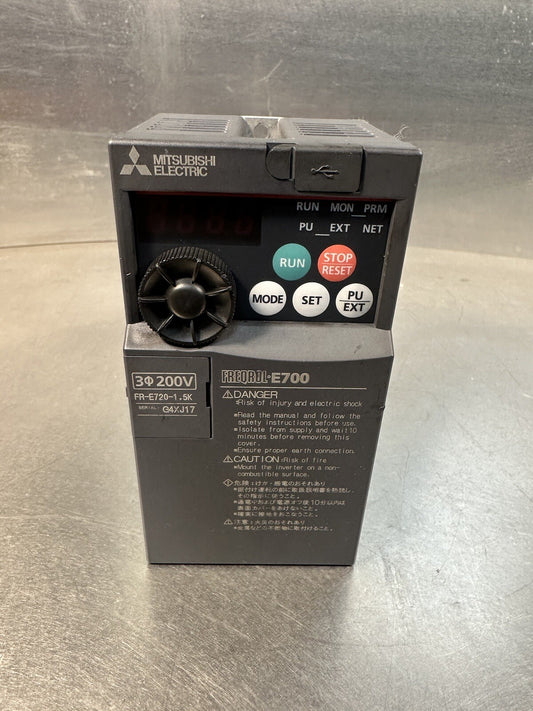 Mitsubishi FR-E720-0.2K Inverter Drive - (BIN-1.5.1)