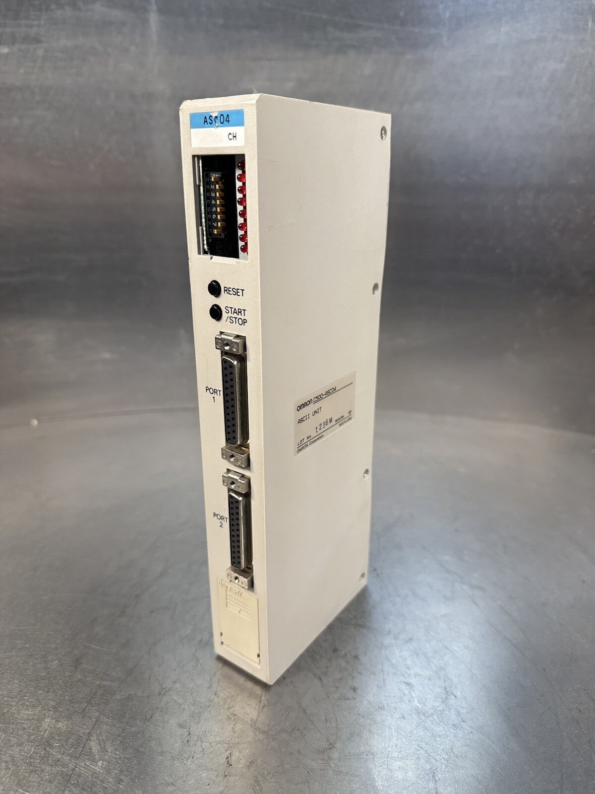 OMRON C500-ASC04 ASCII UNIT.— (BIN-1.2.4)