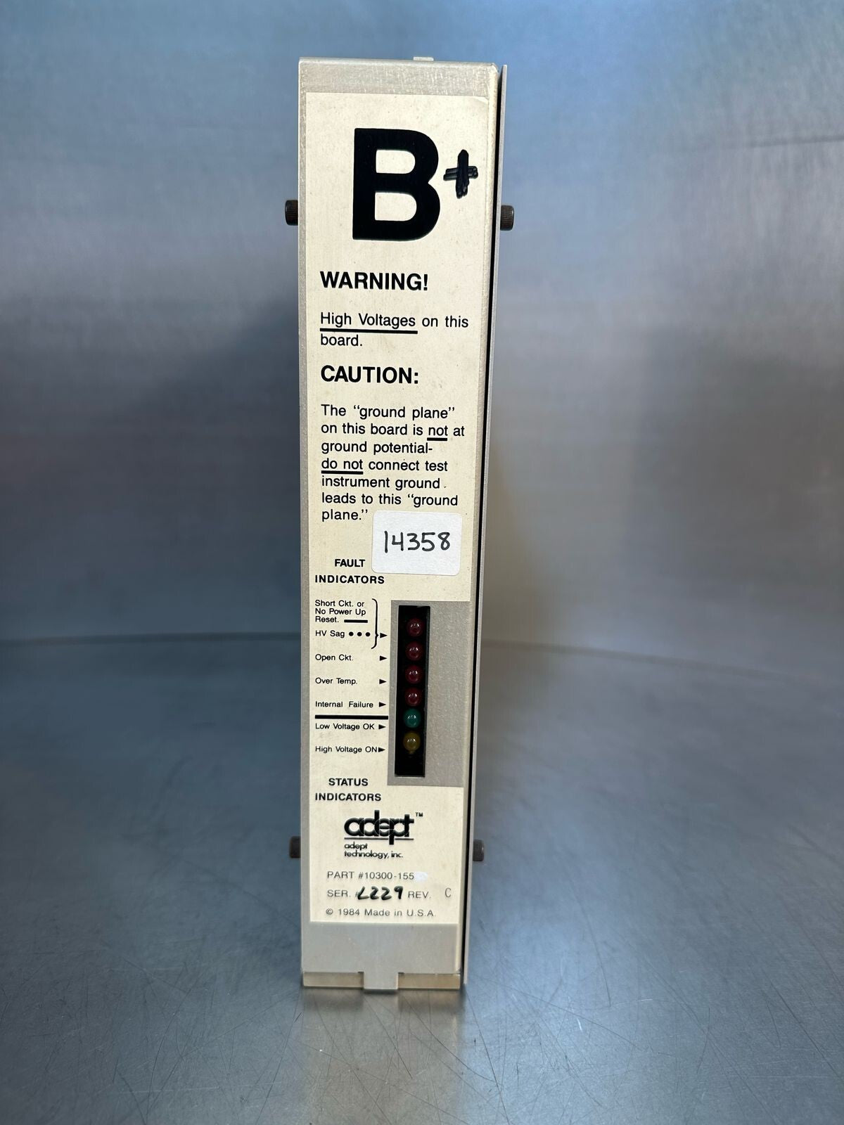 Adept Technology 10300-155 REV.C Type B+ (8.5.7)