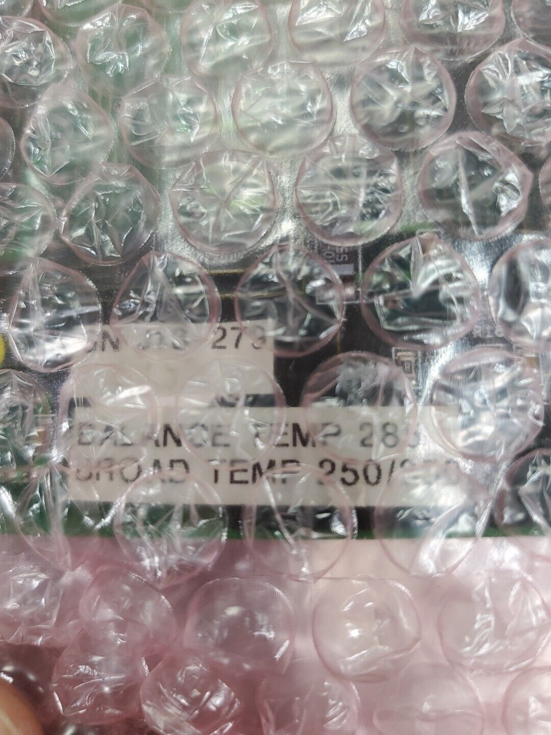 Mansco J13 (J13-279) Balance Temp 285 Circuit Board.                        3D-8