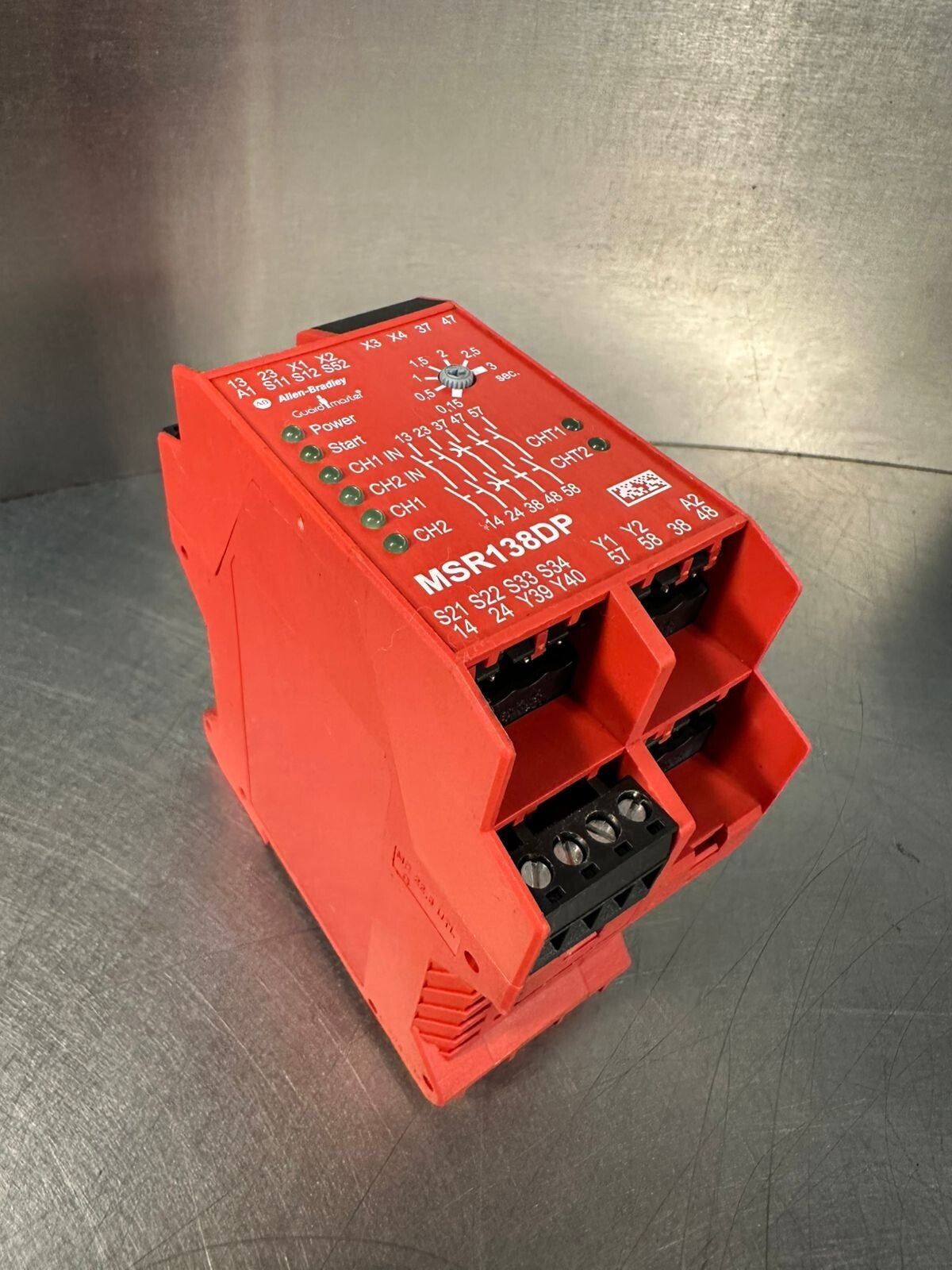 Allen Bradley 440R-M23143 Guardmaster Safety Relay MSR138DP        (3.4.5)