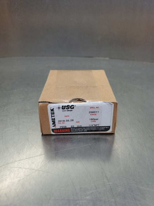 AMETEK/US GAUGE P656 63mm Pressure Gauge.                                   6D-5