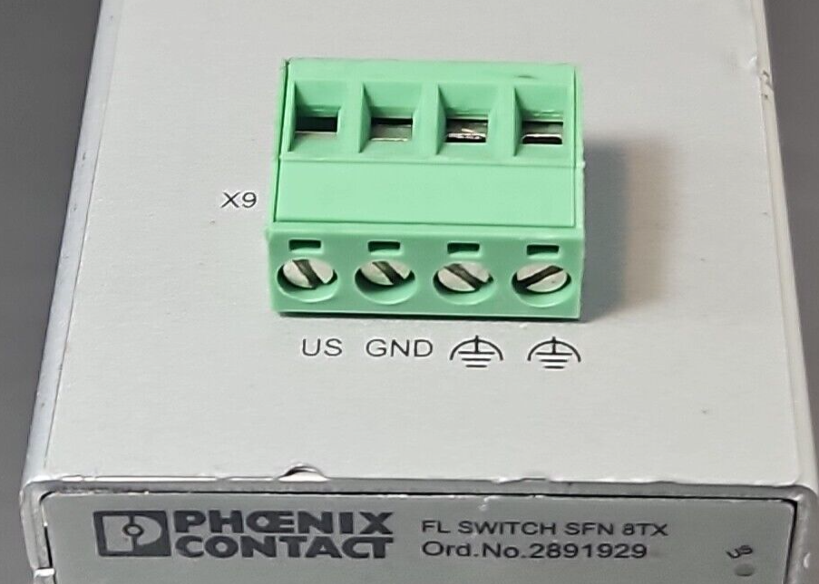 Phoenix Contact FL SWITCH SFN 8TX Ethernet Switch 8-Port 2891929 (BIN3.4.5)