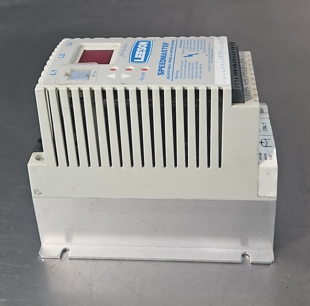 Leeson 174460.00 Speed Master Adjustable Motor Control AC Drive         (BIN645)