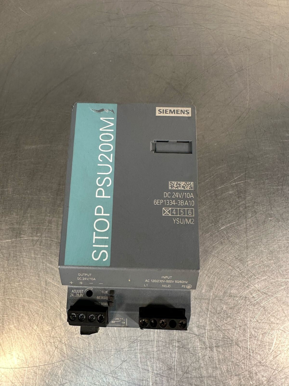 Siemens 6EP1334-3BA10 Sitop PSU200M Power Supply Inp 120/230V-500VAC (7.2.2)