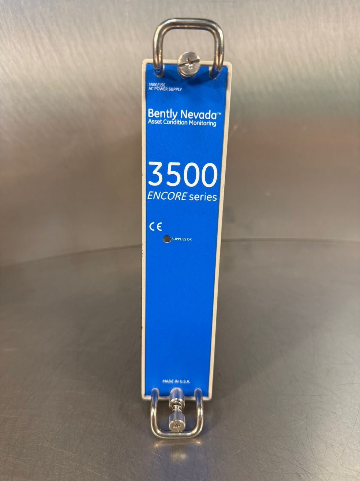 Bently Nevada 3500/15E AC Power Supply Encore Series 3500 / 15E    (8.3.3)