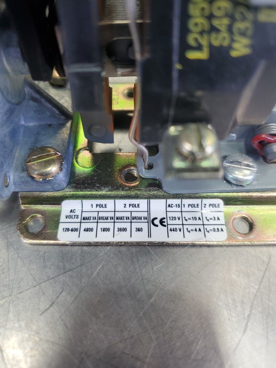 Square D 9060A011D Ser. A Thermal Overload Relay, 120-600VAC.              4E-20