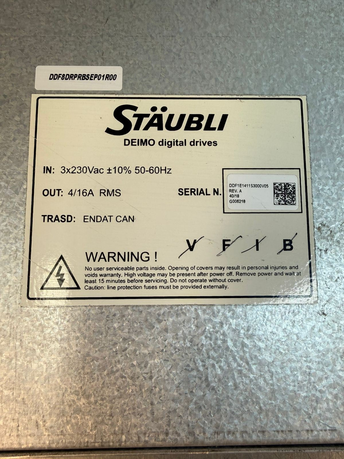 Staubli AE0000301706 Digital Drive            (5.5.5)