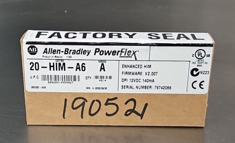 Allen Bradley 20-HIM-A6 SerA Power Flex module                             Loc2D