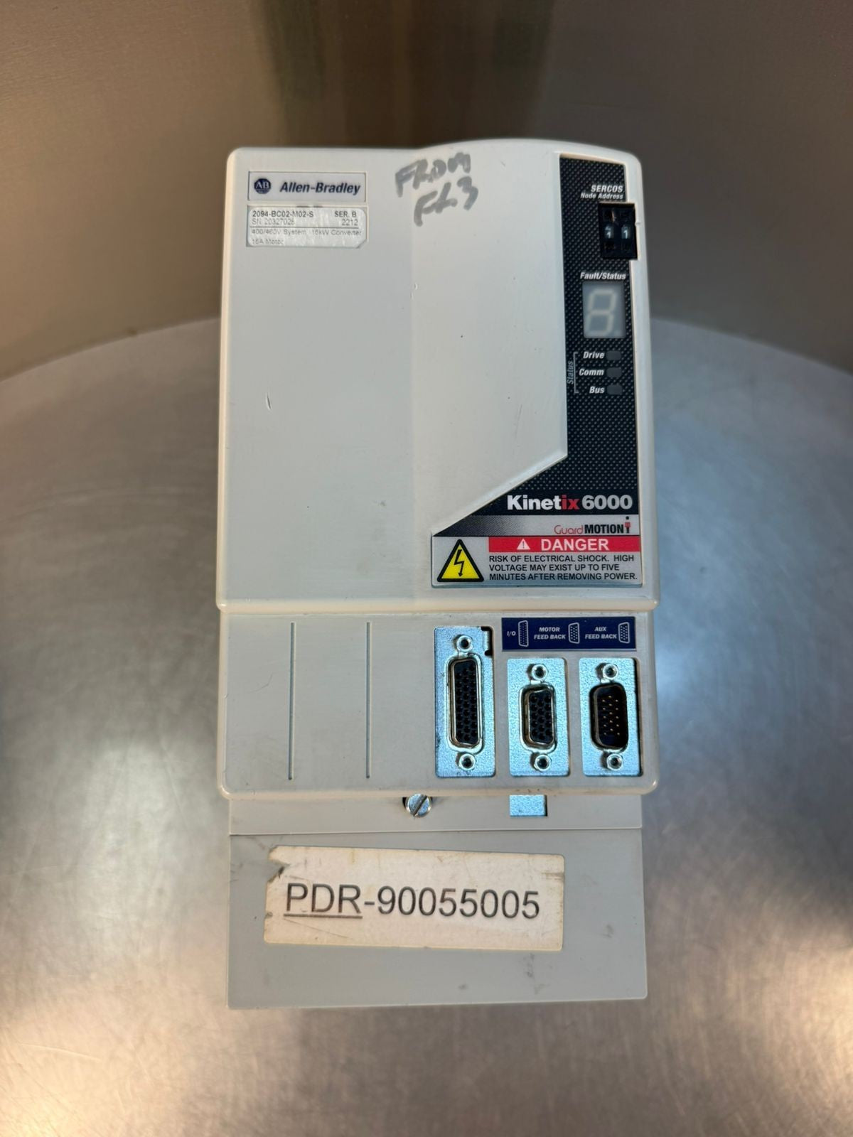 Allen-Bradley 2094-BC02-M02-S Serie B Kinetix 6000                (12.3.7)