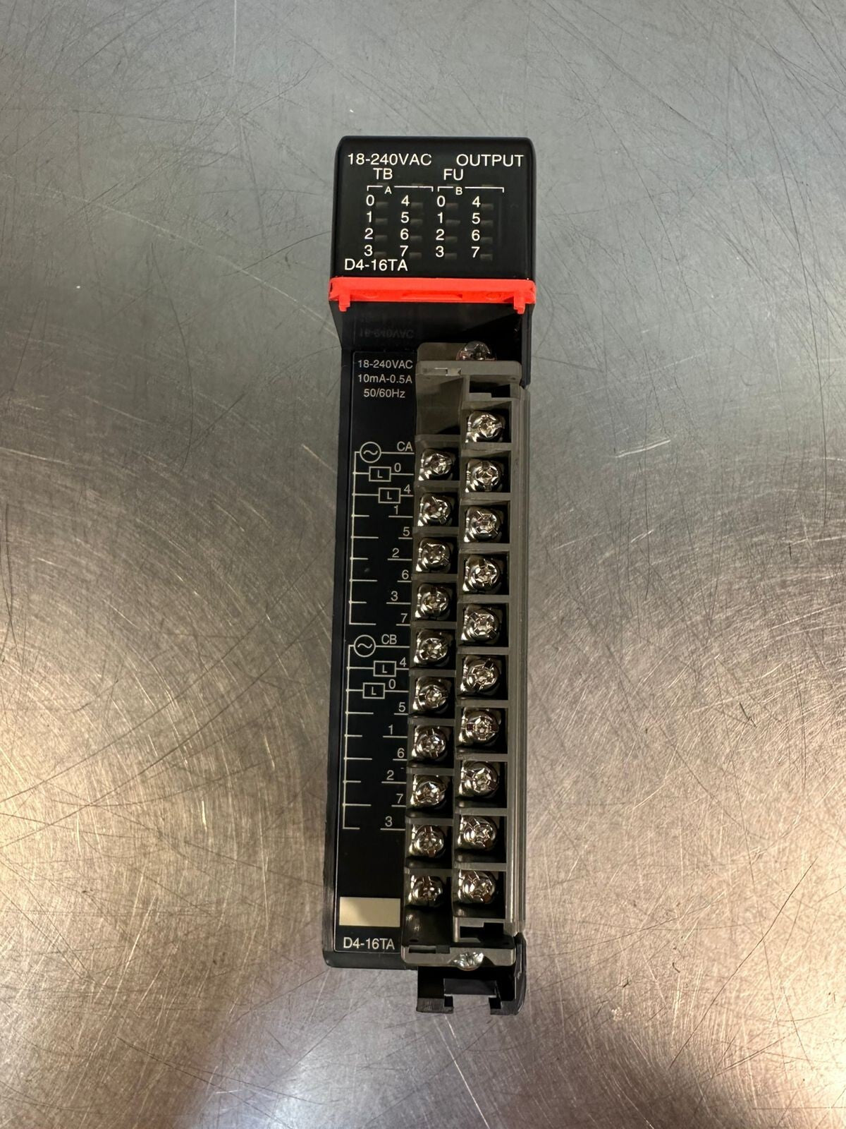 Plc Direct D4-16TA 18-240Vac 10mA-0.5A  50/60Hz   (5.4.5)