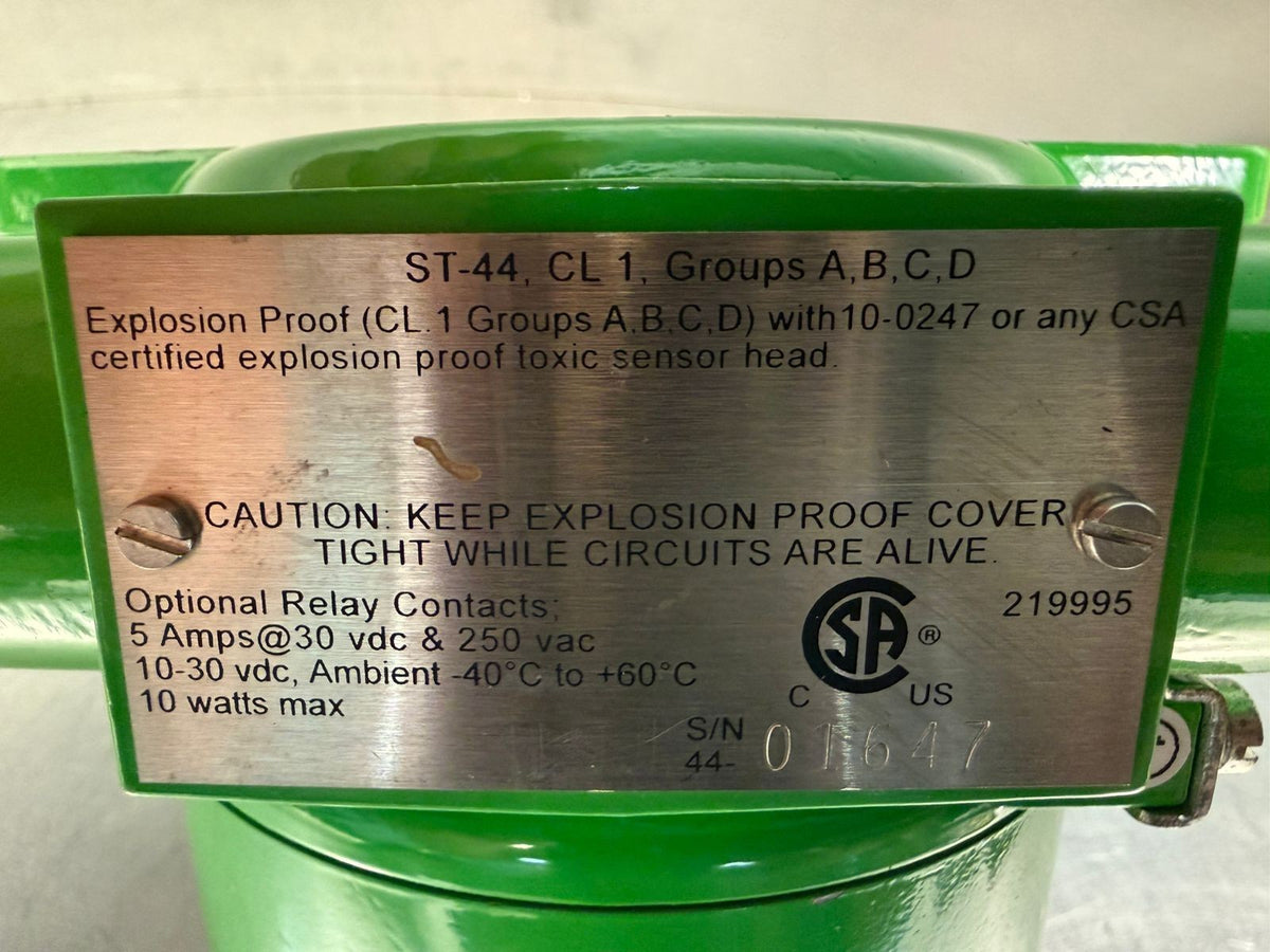 Macurco TracXP TXP-T40 Fixed Gas Detector                                (3.3.4)