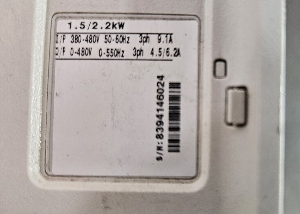 Control Techniques M702-03400045A  1.5/2.2 KW 380-480V                  (BIN553)